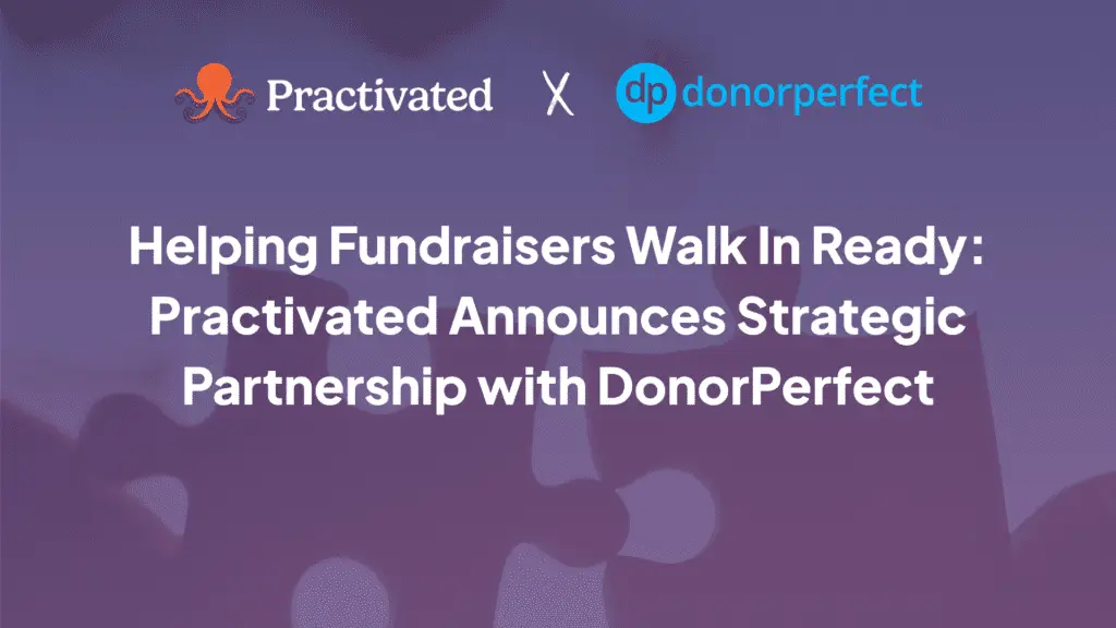 DonorPerfect X Practivated Blog